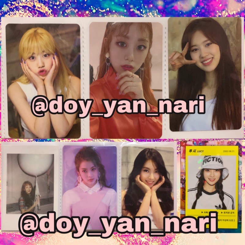 [BISA NEGO] PHOTOCARD ALBUM OFFICIAL WEKI MEKI ELLY LUA LUCY SEI