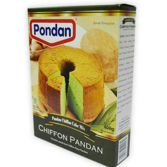 

PONDAN CHIFFON PANDAN 400 GRAM