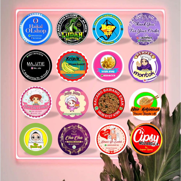 

STIKER LABEL CROMO / BONTAK TERMURAH