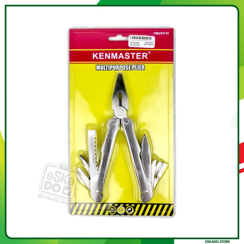 Tang Lipat Multifugsi 9in1- KENMASTER MULTIPURPOSE PLIER