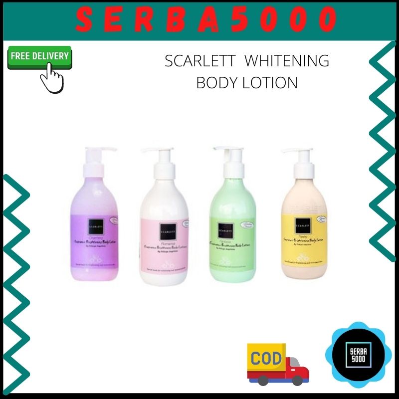 ✿SERBA5000✿
Scarlett Whitening Body Lotion Kode BDS1
