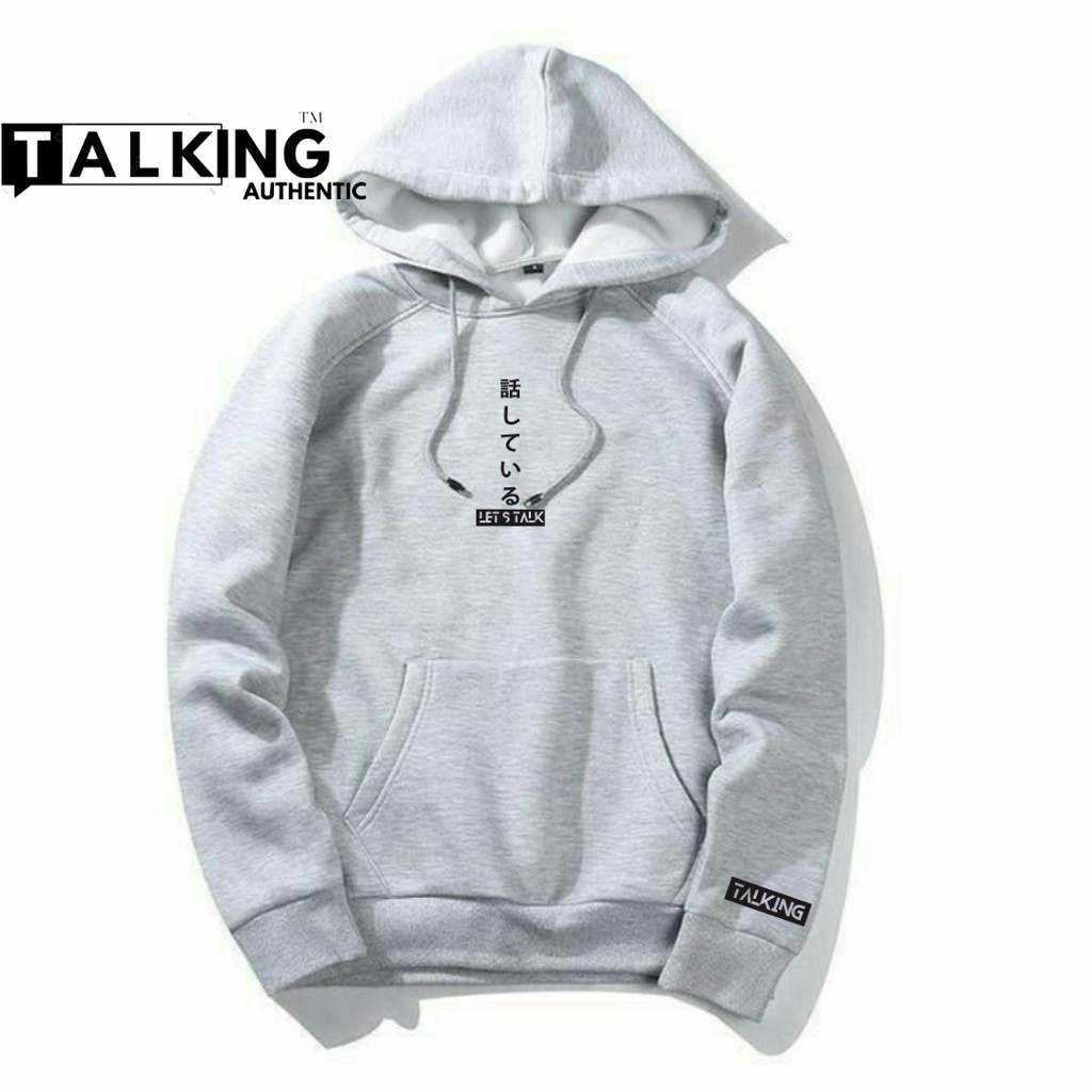 Sweater Hoodie Korean Style Hudie Pria Unisex Sablon Japanese Original Hodiee Flecee Tebal Premium