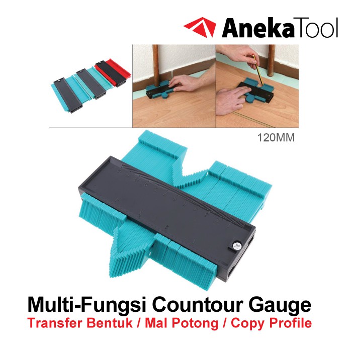 AnekaTool Alat Transfer Bentuk Contour Gauge