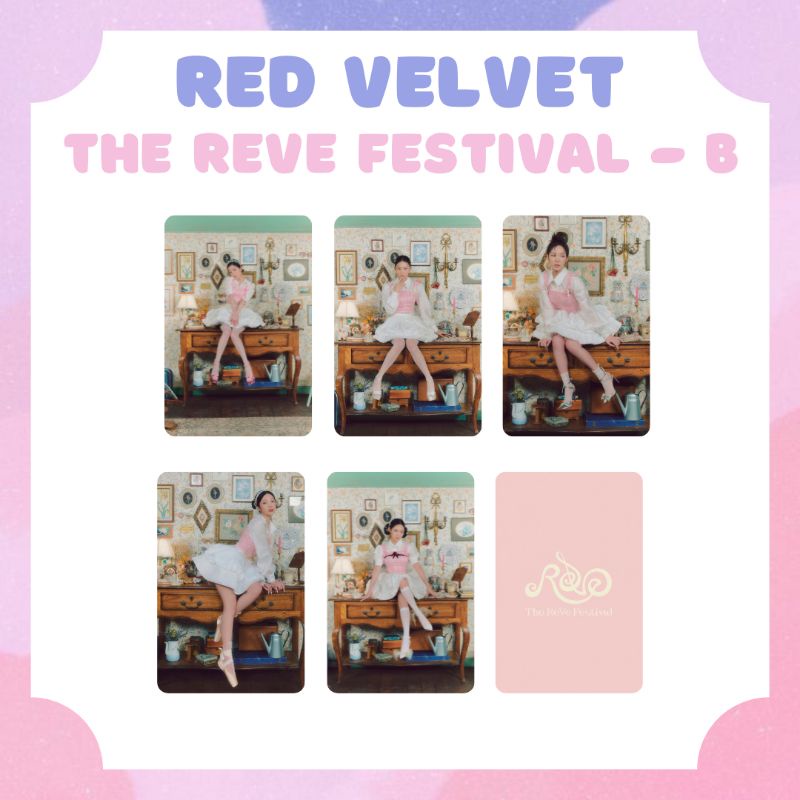 [RED VELVET] PHOTOCARD RED VELVET THE REVE FESTIVAL FEEL MY RHYTHM ‼️ BACA DESKRIPSI ‼️