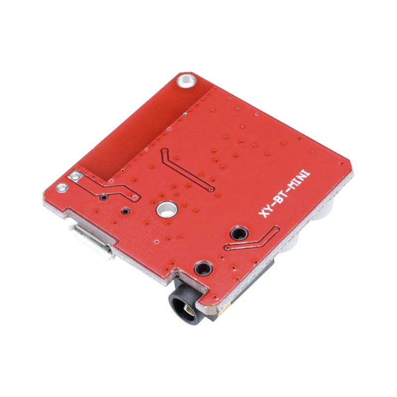 Modul Bluetooth 4.1 Audio Receiver MP3 Decoder Lossless 3.7V-5V Amplifier Papan Modul Merah MP3 WAV APE FLAC More 3.7V-5V Mini