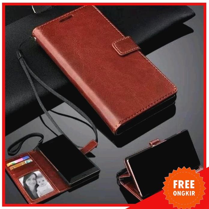 Acc Hp Leather Flip Cover Samsung A31 2020 Case Dompet