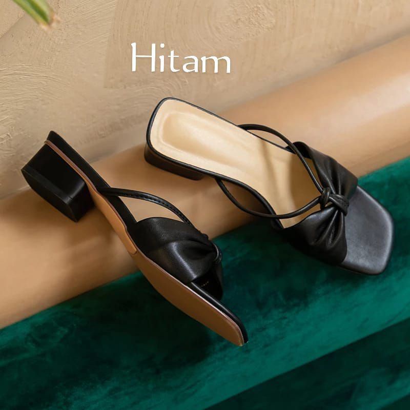 Sandal wanita Hak 3cm #sandal Wanita Terbaru Terlaris