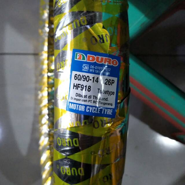 Ban Duro ring 14 uk 60/90 bisa di bikin tubles
