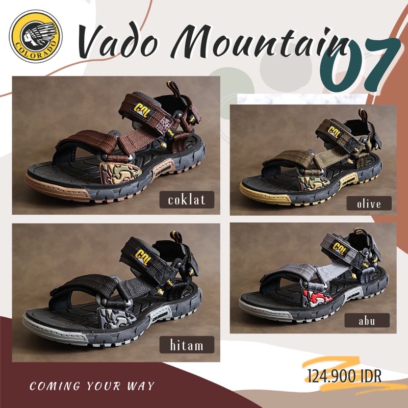 Sandal Gunung / Sandal Hiking Pria COLORADO by BARNETT VADO 07 08 ORIGINAL (39-43)