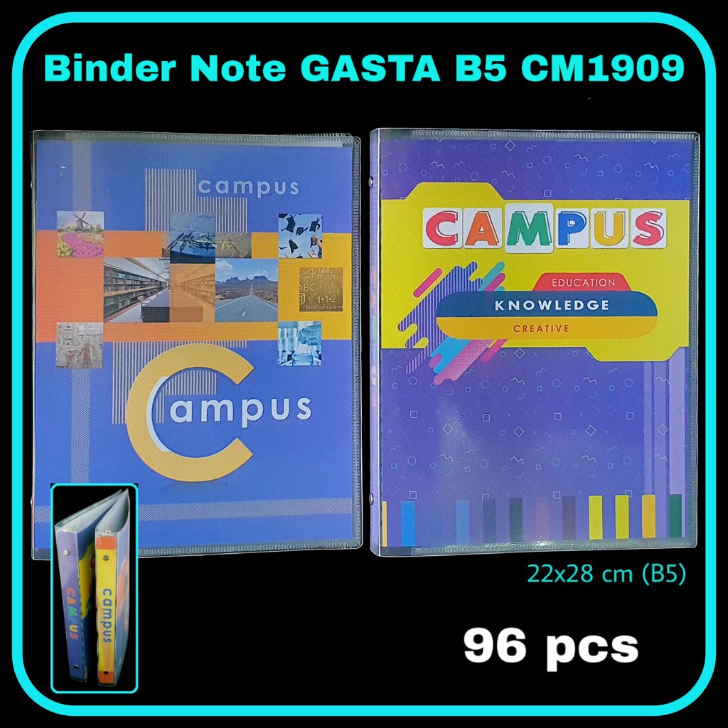 

ILP Binder Note GASTA Slip B5 Campus / Buku Ring / Bindernote / Buku Note