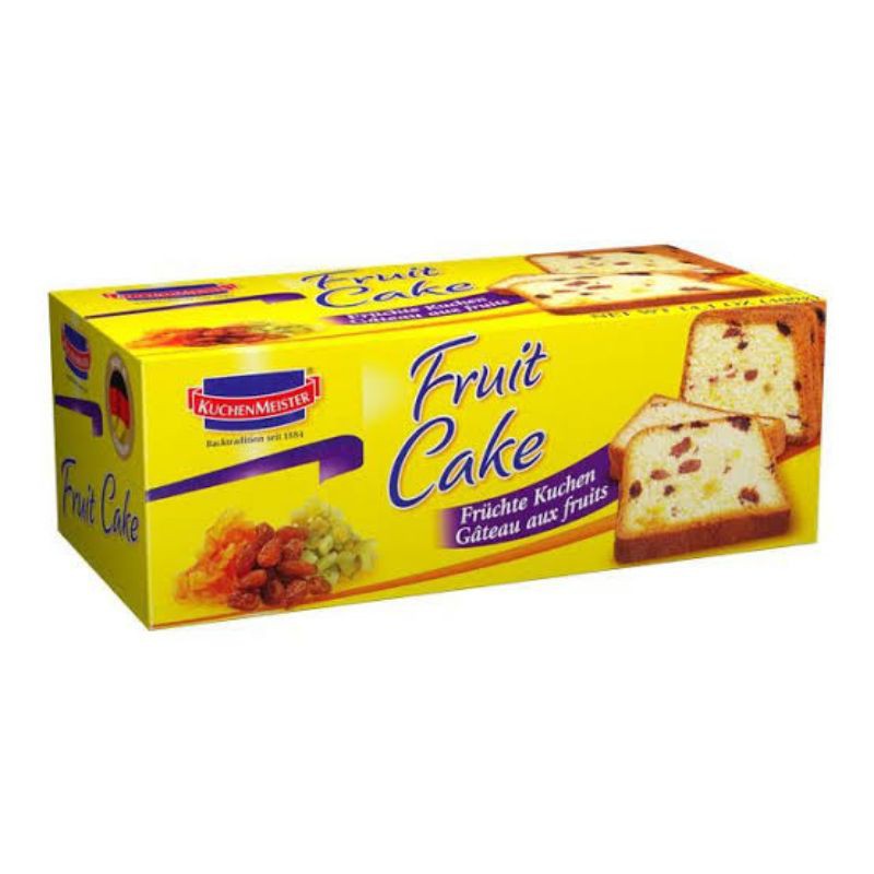 

KUCHENMEISTER FRUIT CAKE 400GR
