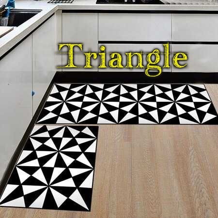 Keset Dapur Anti slip Dekorasi Rumah Model Unik Panjang 40x120cm 1 Pcs