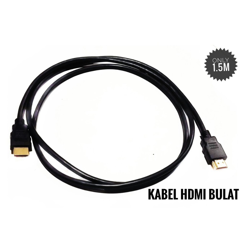 KABEL HDMI 1.5 Meter HIGH QUALITY