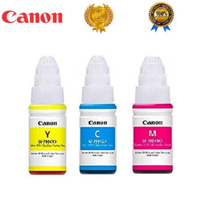 Tinta Canon GI-790 Original (Harga Per Botol) untuk G1000 G1010 G2000 G2002 G2010 G2012 G3000 G3010