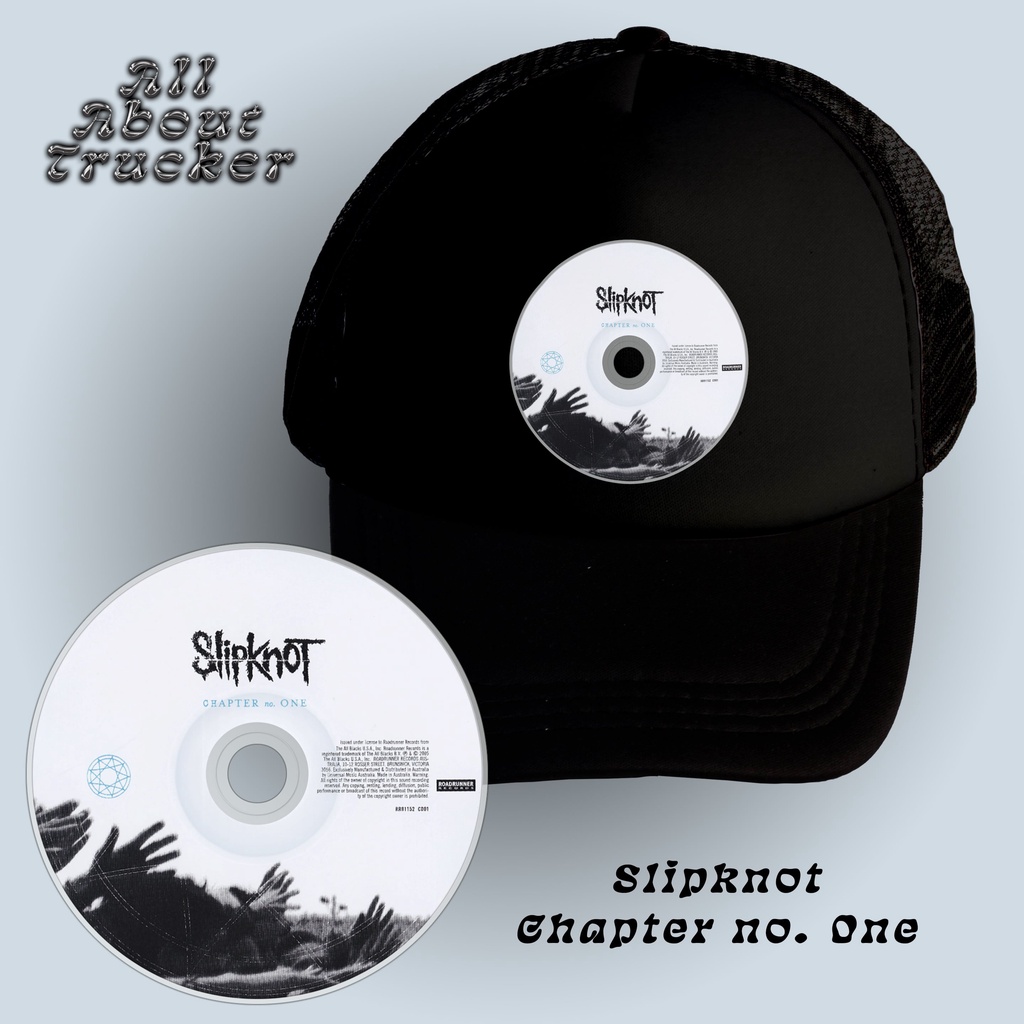 Trucker Hat Slipknot - Chapter No. One | CD Edition | Topi Jaring Slipknot