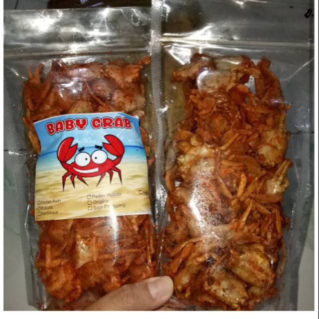 

Baby Crab Crispy 40gr Cemilan Jaman Now