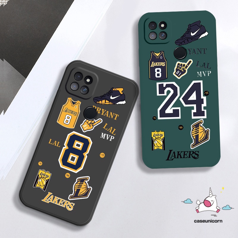 N-b-a Casing Oppo A15 A57 2022 A16 A12 A95 A54 A7 Reno 7 6 4 5 4F 5F A76 A5 A9 A53 A96 A55 A16E A16E A11 A2 A3S A5S Aker A11 A2 Aker A362 A Soft Cover Desain Kobe Bean Bryant