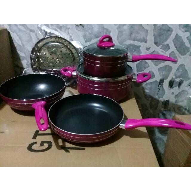 Panci set texania 7pc + buble warp