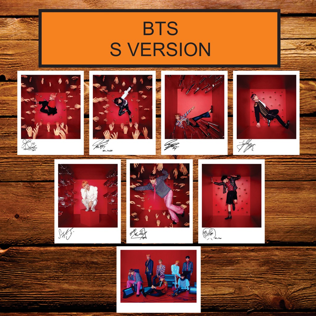 BTS ANSWER SIGNED KPOP POLAROID