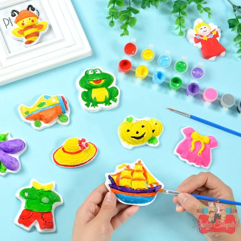 [BIG SALE] DIY toys - DIY stone painting - prakarya anak - montessori di rumah