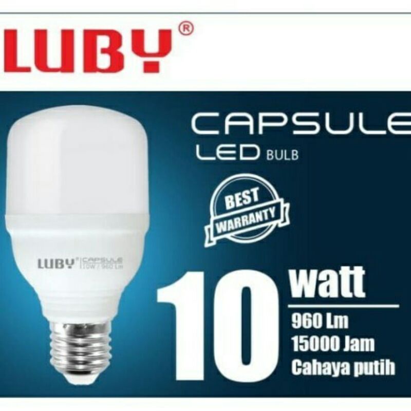 Lampu Led Luby Capsul 10 Watt