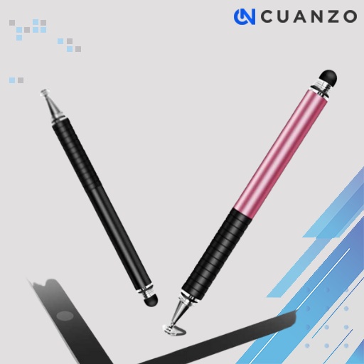 2in1 Fine Point Stylus Capacitive Touch Pen Smartphone Tablet / Stylus Pen Android Iphone Ipad Pad Tab Tablet Hanpdhone Hp Samsung Asus Oppo Vivo Xiomi Lenovo Realme Redmi Buat Gambar Drawing Touch Pen Pulpen Laptop Universal Semua Hp Digital / Pen Stylus