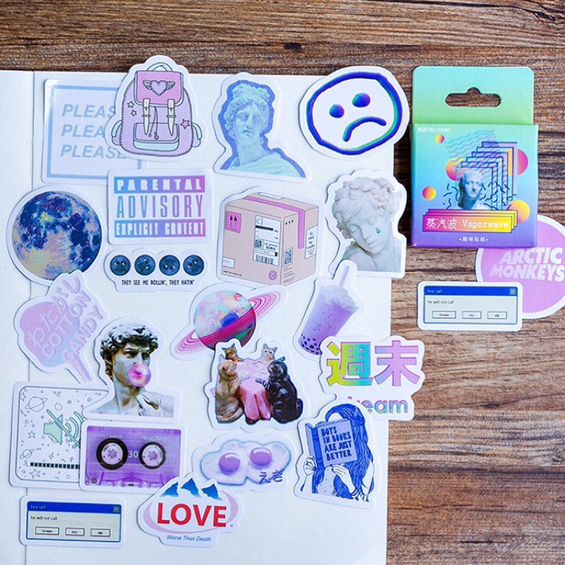 

Aesthetic Sticker set