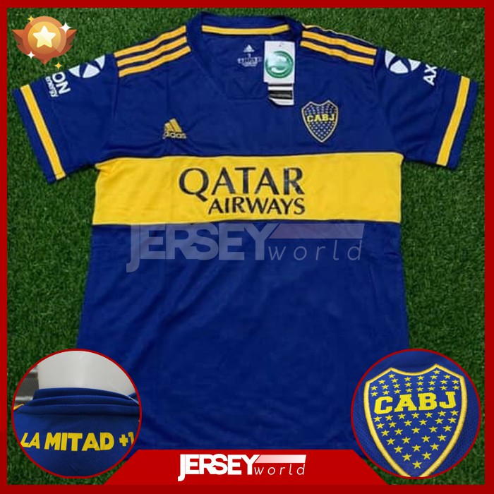 Jersey Celana Boca Junior Home 2020-2021 PREMIUM GRADE ORI OFFICIAL - Ada Bg Size XXL 2XL