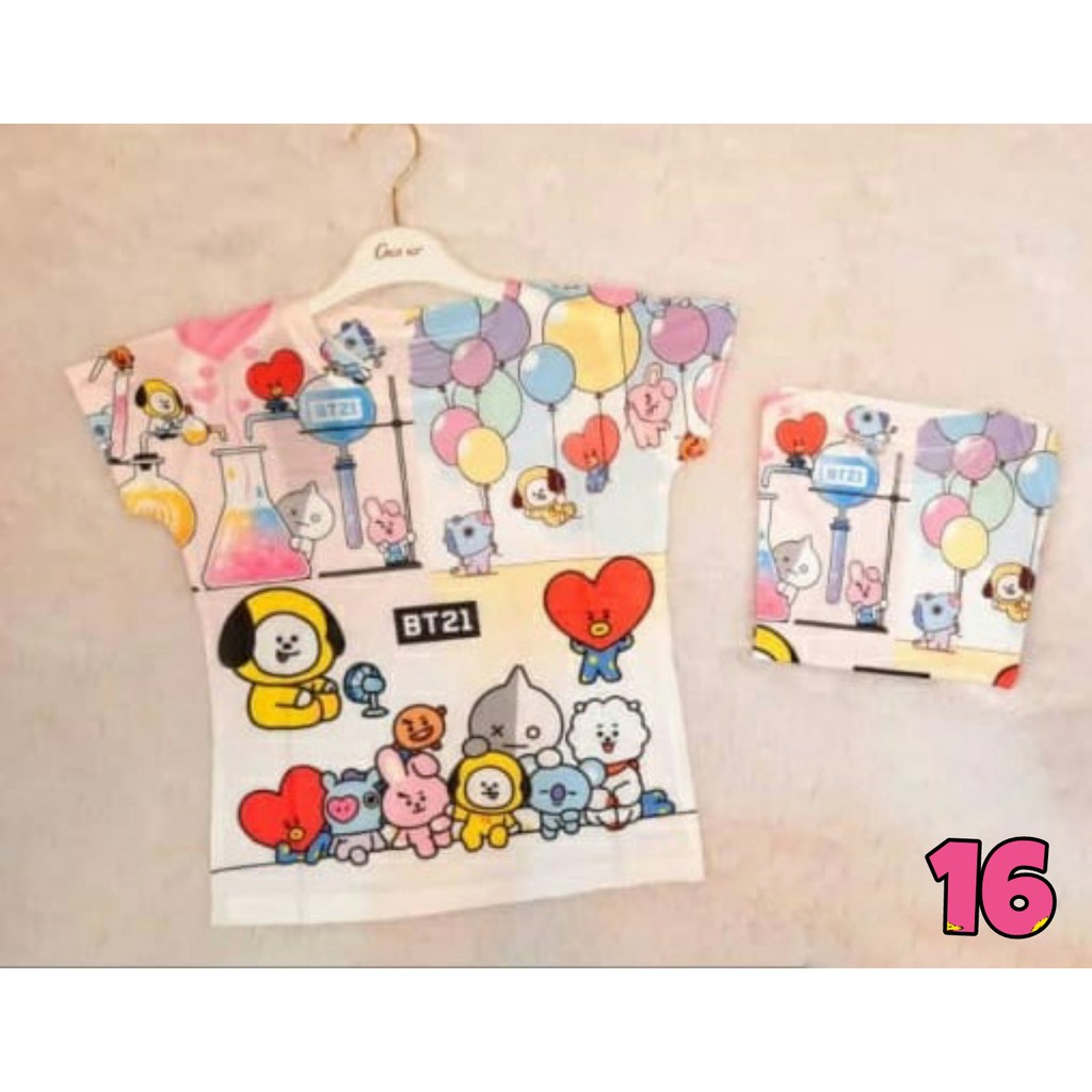 Coco Ice Kaos Anak BT21 BTS