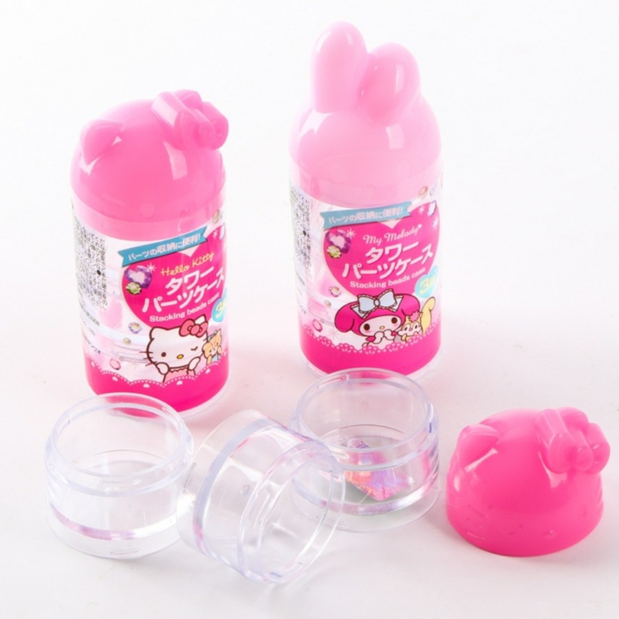 My Melody Hello kitty travel cream container stackable cream pot
