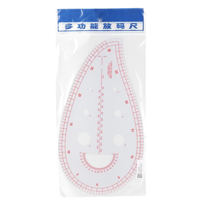 Penggaris Jahit Menjahit - Sewing Ruler - French Curve Ruler No. 6460