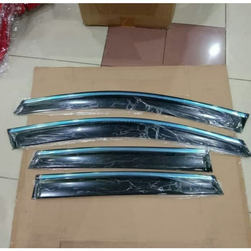 Talang Air Injection CRV TURBO 2017 - 2020 List Chrome Original Import