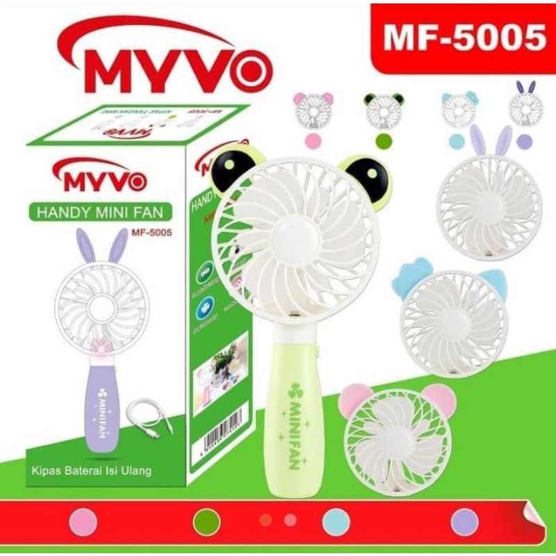Kipas Angin / Mini Fan Portable Gagang Myvo 5005