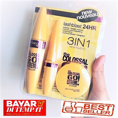 Maybelline The Colossal 3 in 1 Go Extreme