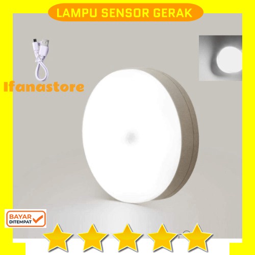 Lampu Led Sensor Gerak Otomatis / Led Induction Night Light /  Motion Sensor Led Light Usb Charging Pir Human Body Induction Lamp Bedroom Light