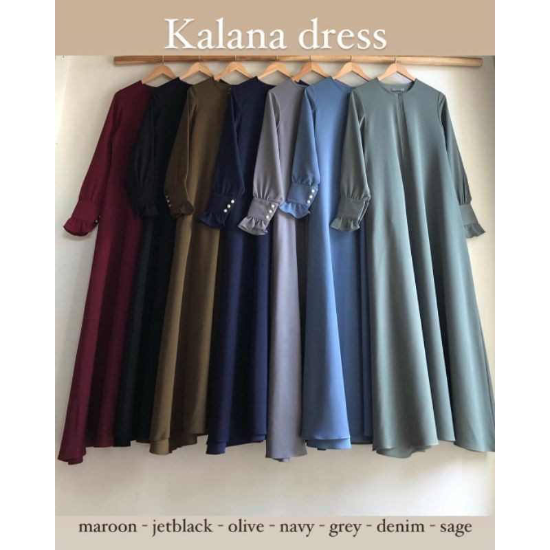 KALANA DRESS BY ZAYSAKU , ABAYA AURORA