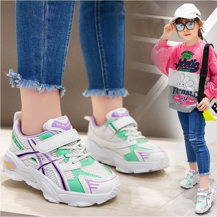 Sepatu ASILA Sneakers Kids Shoes Non LED Sepatu Anak Size 26-37 Usia 3-9 Tahun