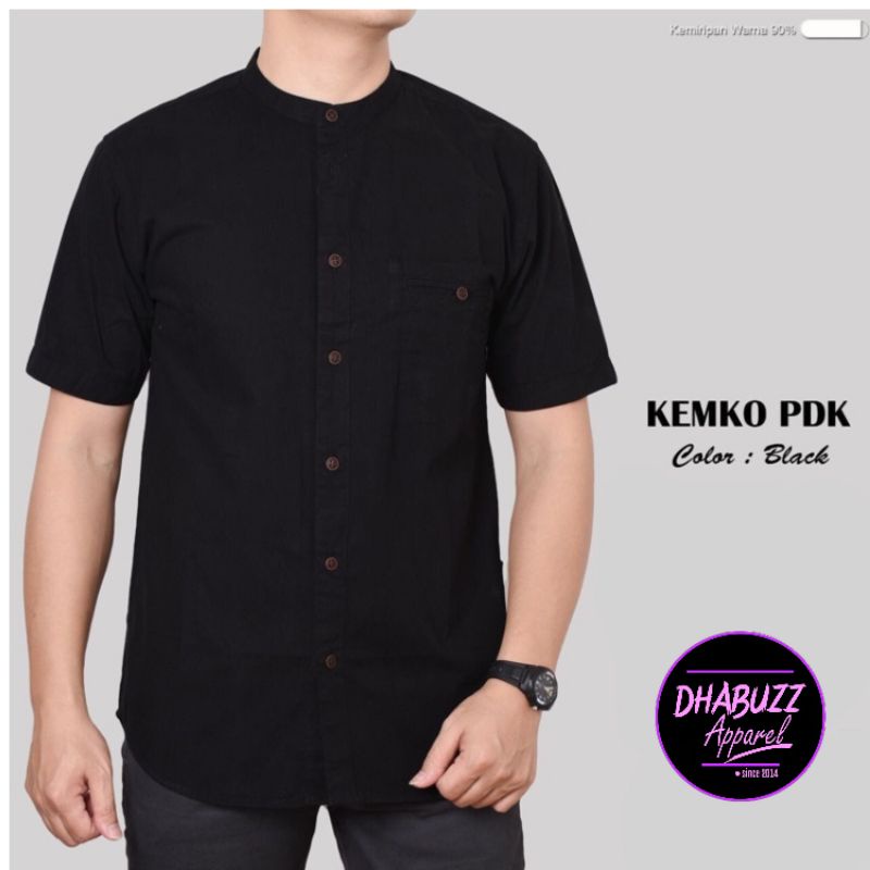 BAJU KEMEJA KOKO KEMKO PRIA LENGAN PENDEK FULL KANCING KERAH SANGHAI ORIGINAL AGERA TERBARU