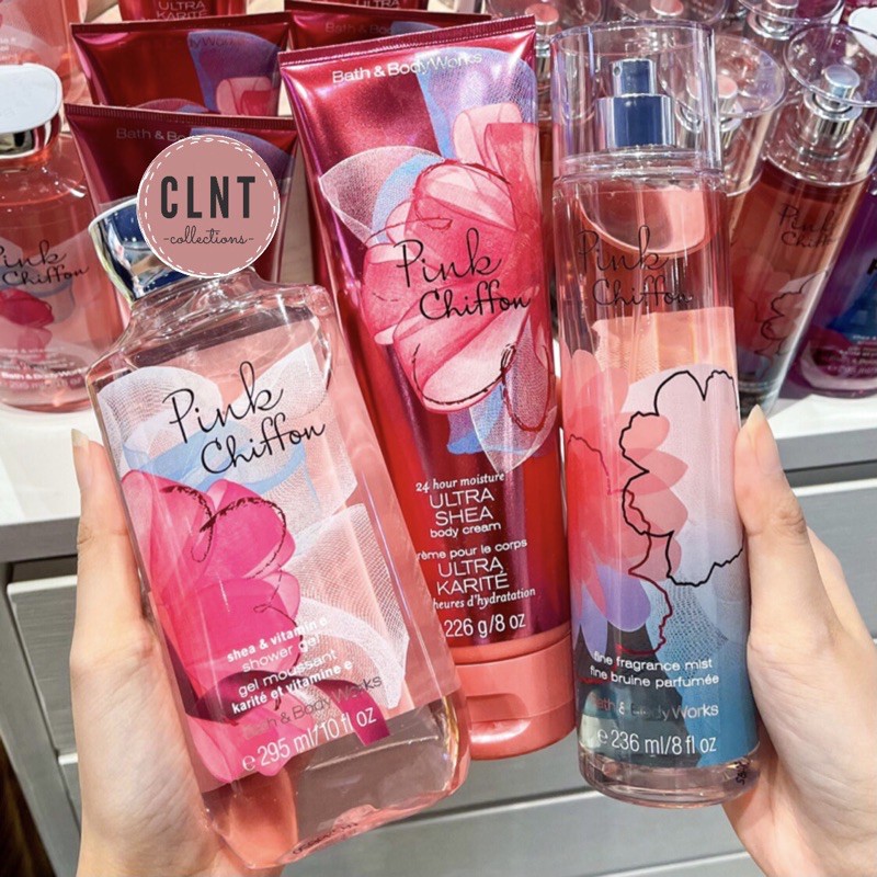 bath and body works pink