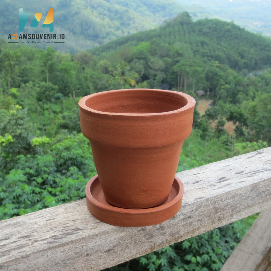  P09 Tatakan Tanah Liat Gerabah Terracotta Shopee 