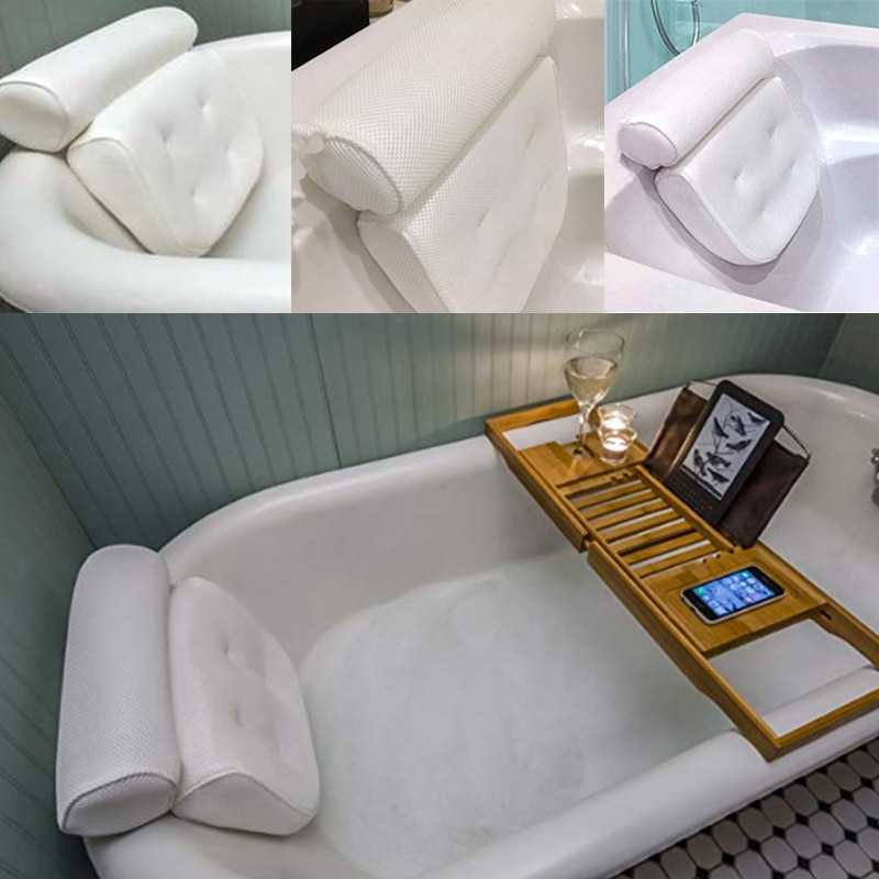 TD-AI02 LemonBest Bantal Sandaran Bathtub SPA Pillow Cushion - SPC3D