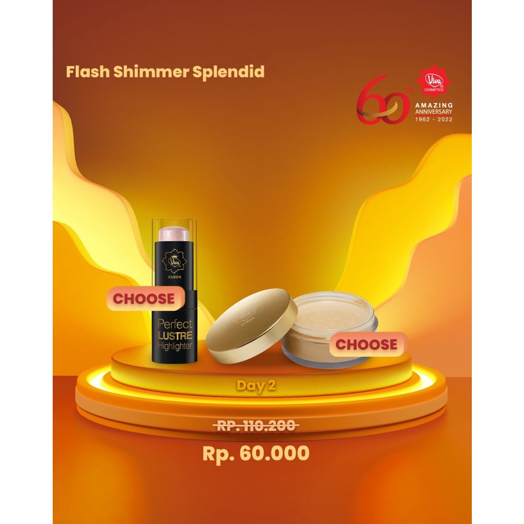 Paket Viva Shimmering Loose Powder Perfect Highliter