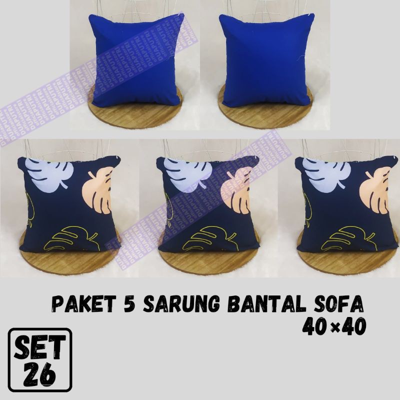 SARUNG BANTAL SOFA SET 40×40