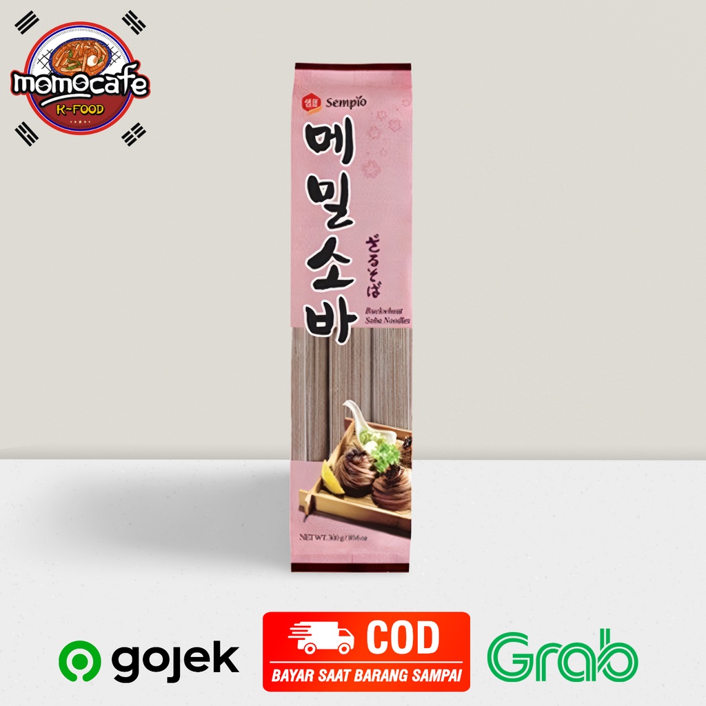 

Sempio Mie Soba Mie Naengmyeon 300g - Cold Ramen Buckwheat Soba Noodle