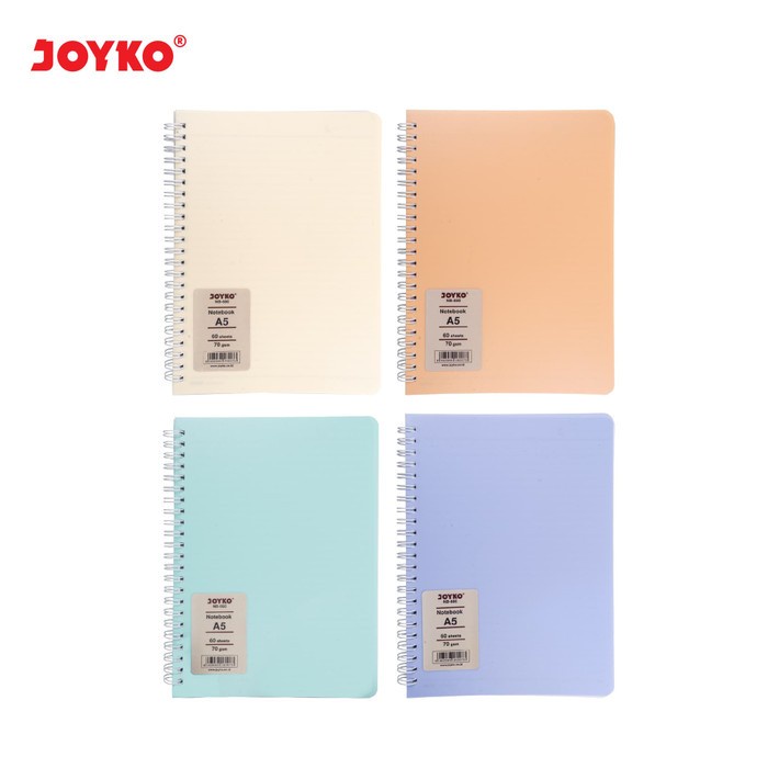 

[RESTOCK] Notebook Diary Agenda Buku Catatan Bergaris Spiral Joyko NB-680 A5 - Kuning
