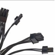 Kabel PCIE 8 pin to 6+2 pin cabang mining vga splitter adapter extender riser gpu graphic card cable