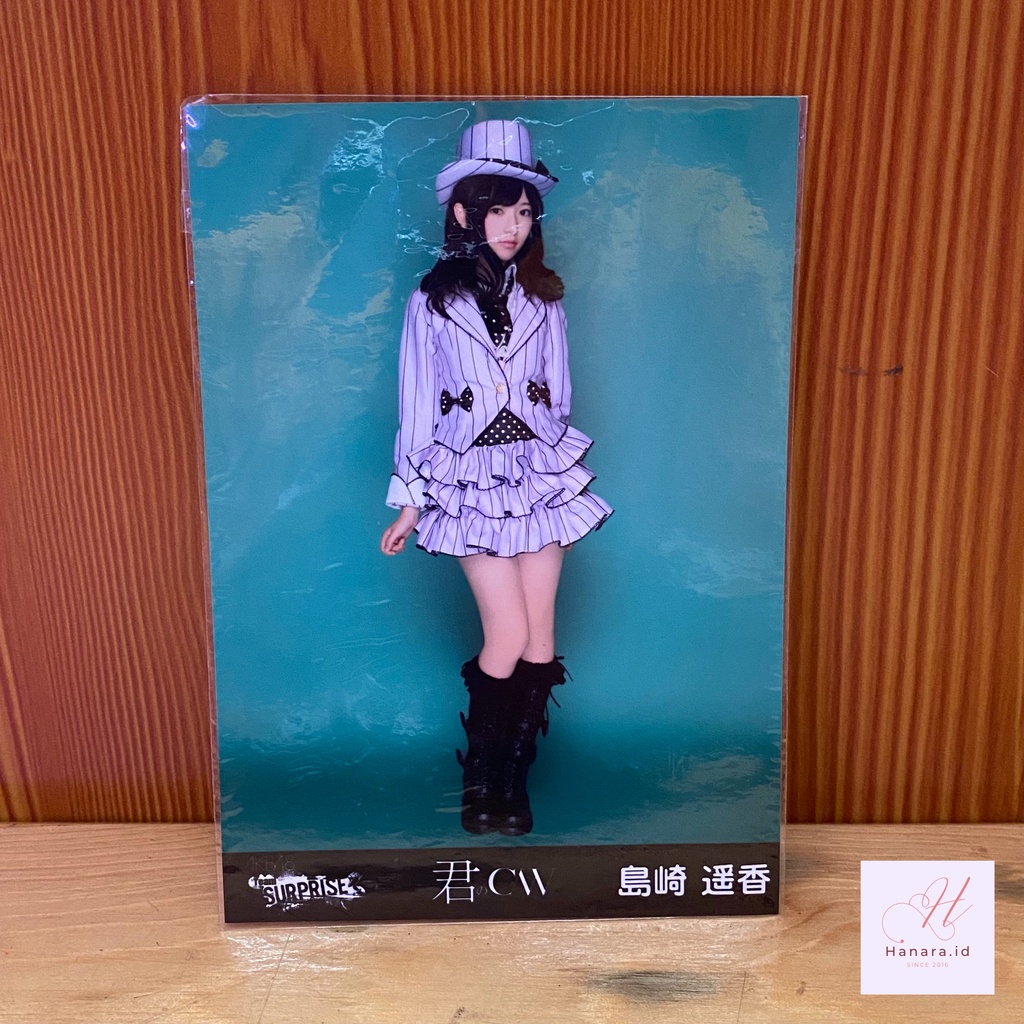 PP Photopack AKB48 Shimazaki Haruka Paruru CW Purple Seifuku Team Surprise