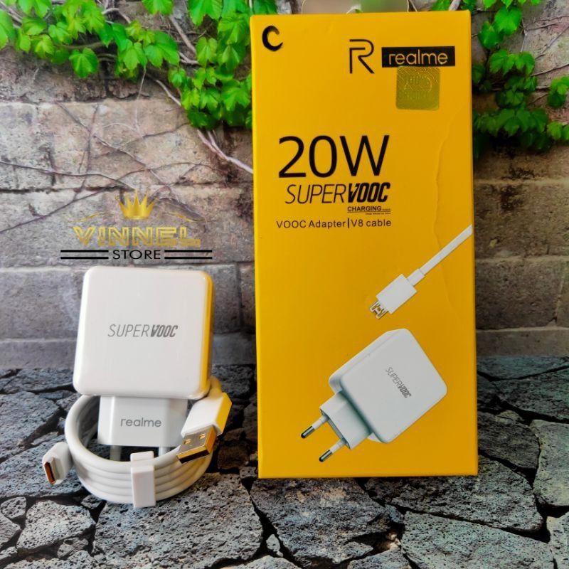 Charger  REALME  20W Super  VOOC 5v-4A  Support OPPO