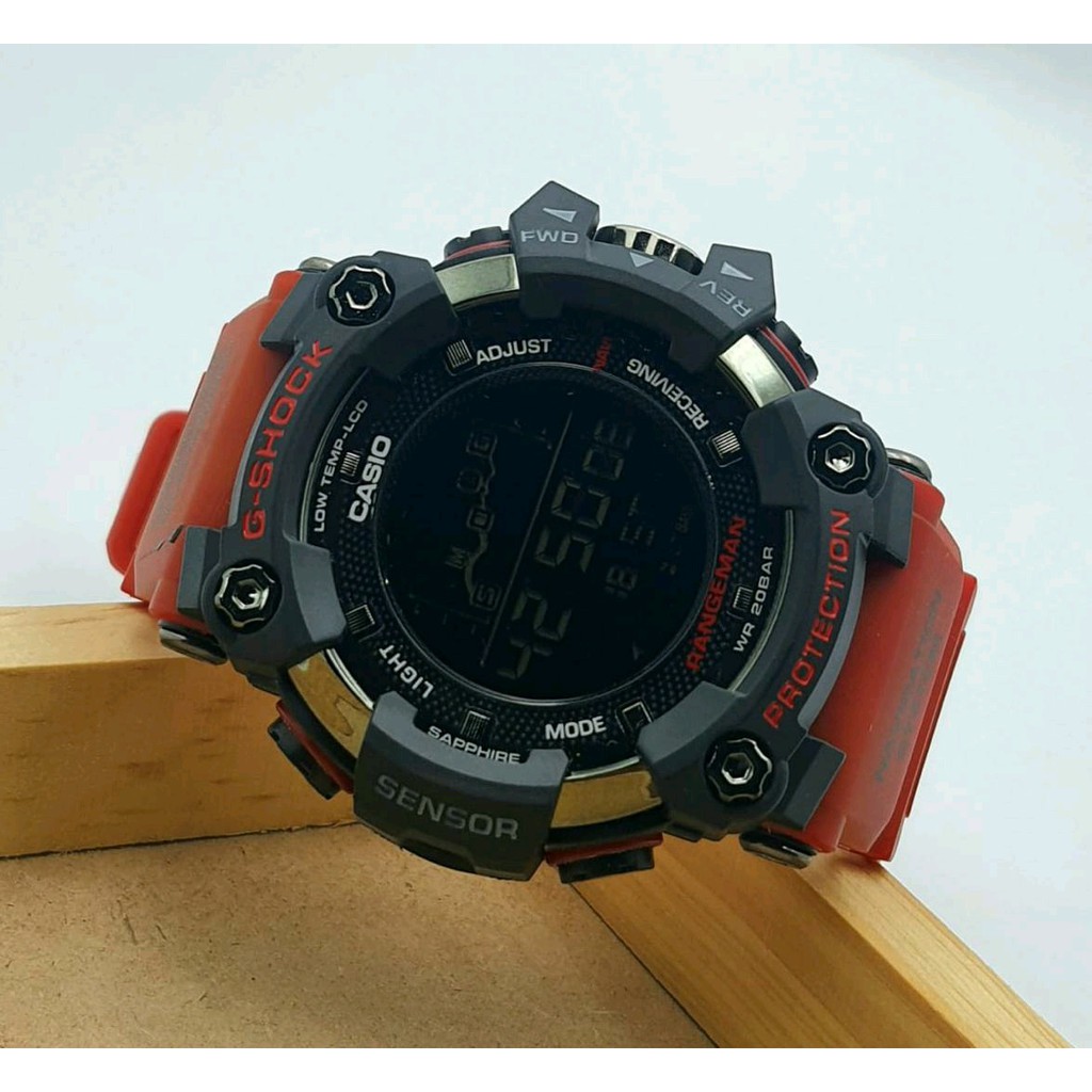Jam Tangan Pria GPR-B1000 GS 1820 Digital Rubber Strap