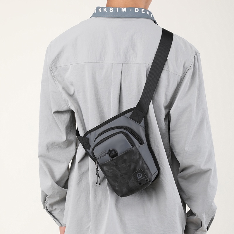 HAOSHUAI 1783 Tas Selempang Pria Waistbag Pria Waterproof WATCHKITE WKOS